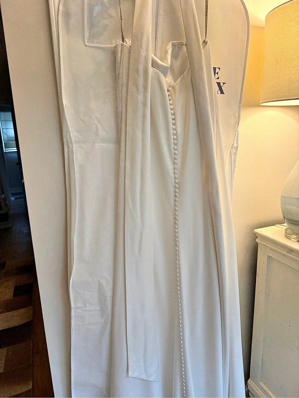 Jenny Yoo Celeste Wedding Gown White Size 10 - Picture 6 of 13